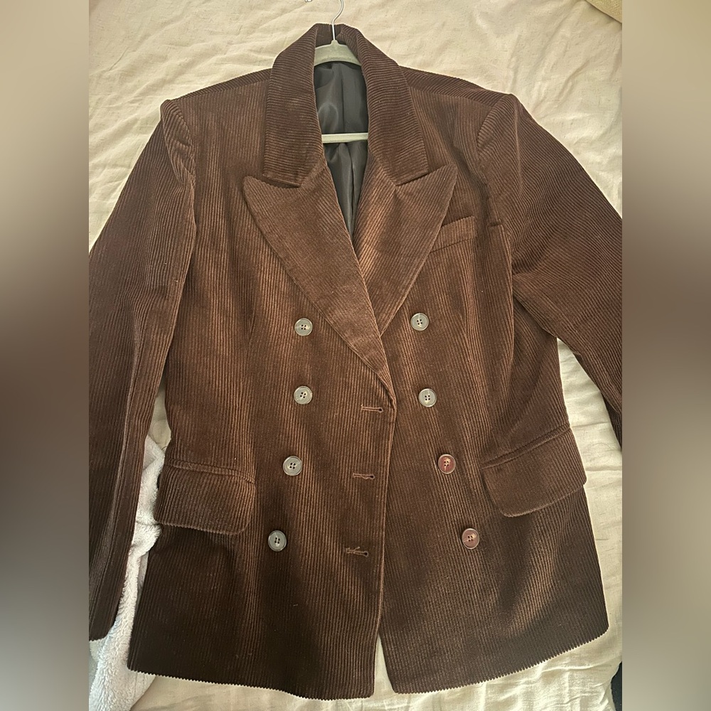 Brown Corduroy Blazer